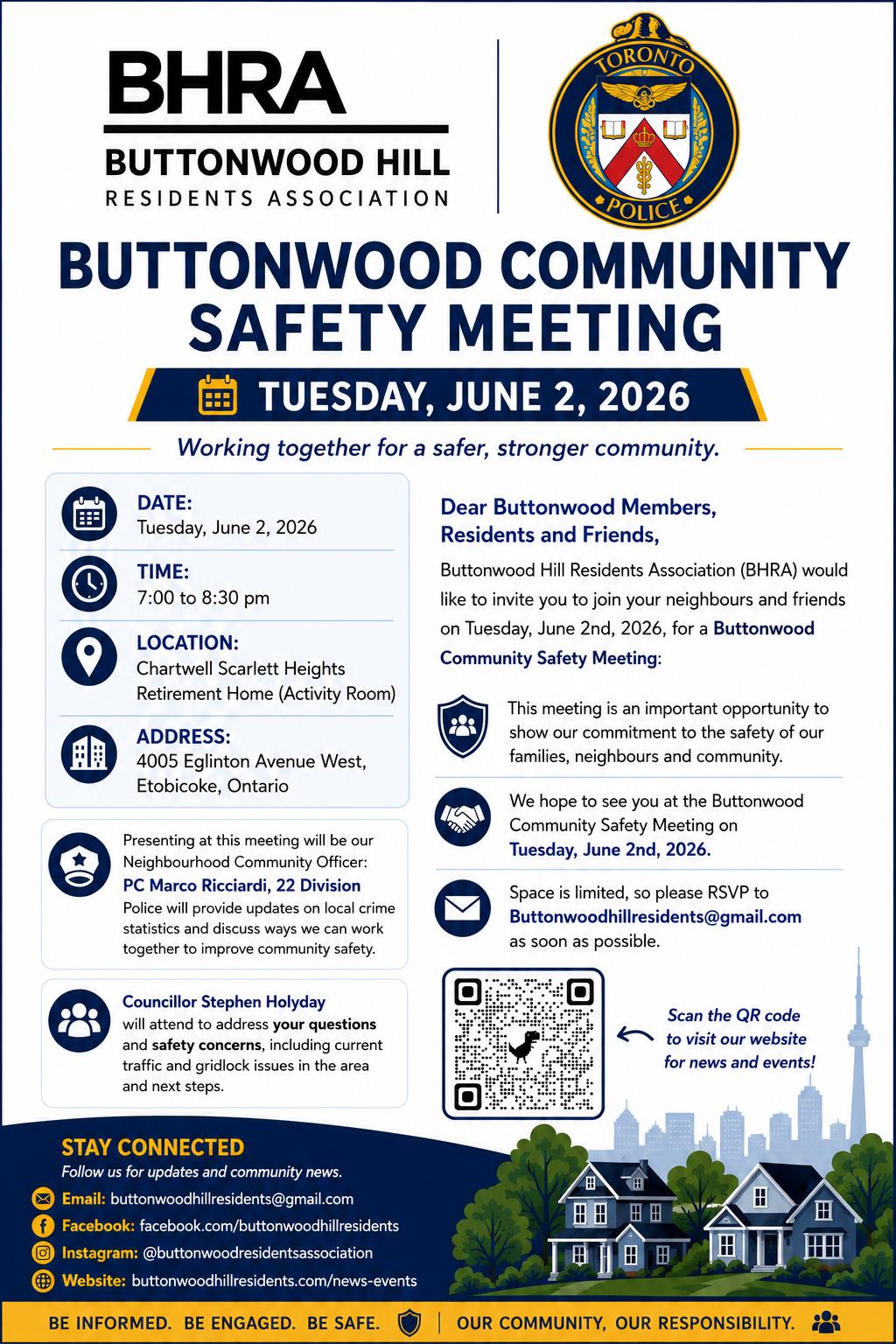 Buttonwood Community Safety Meeting