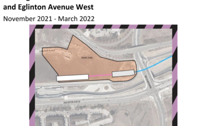 November 2021, Eglinton West LRT Update