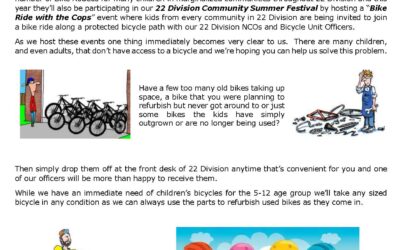 22 Division – We Need Your Bikes!