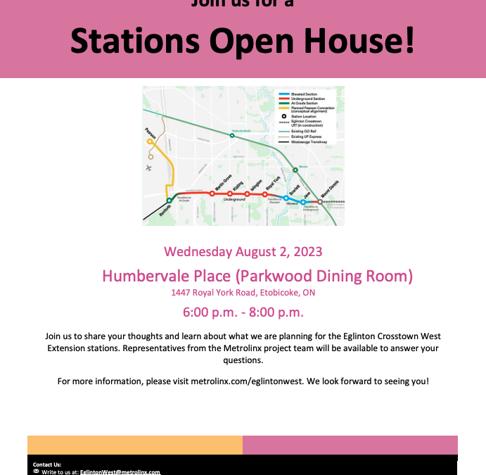 Join Us – Stations Open House!