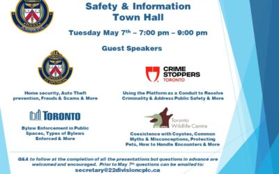 22 Division CPLC Community Safety & Information Town Hall
