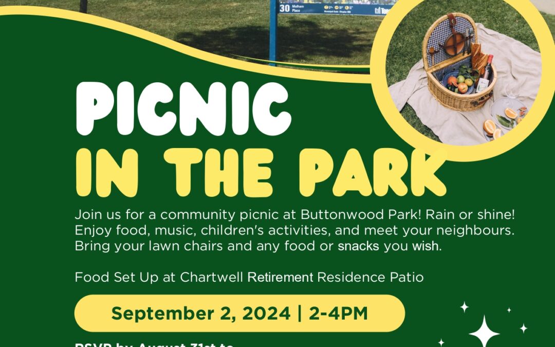 Picnic In The Park – September 2nd 2024