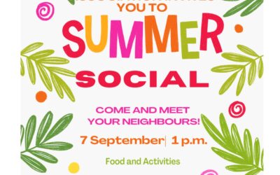 Summer Social – SAVE THE DATE – September 7th 2025