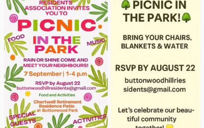 Picnic In The Park – September 7th